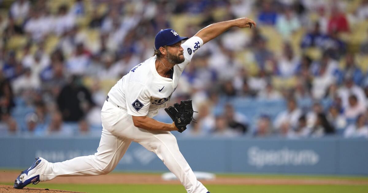 Clayton Kershaw is masterful again in Dodgers' win