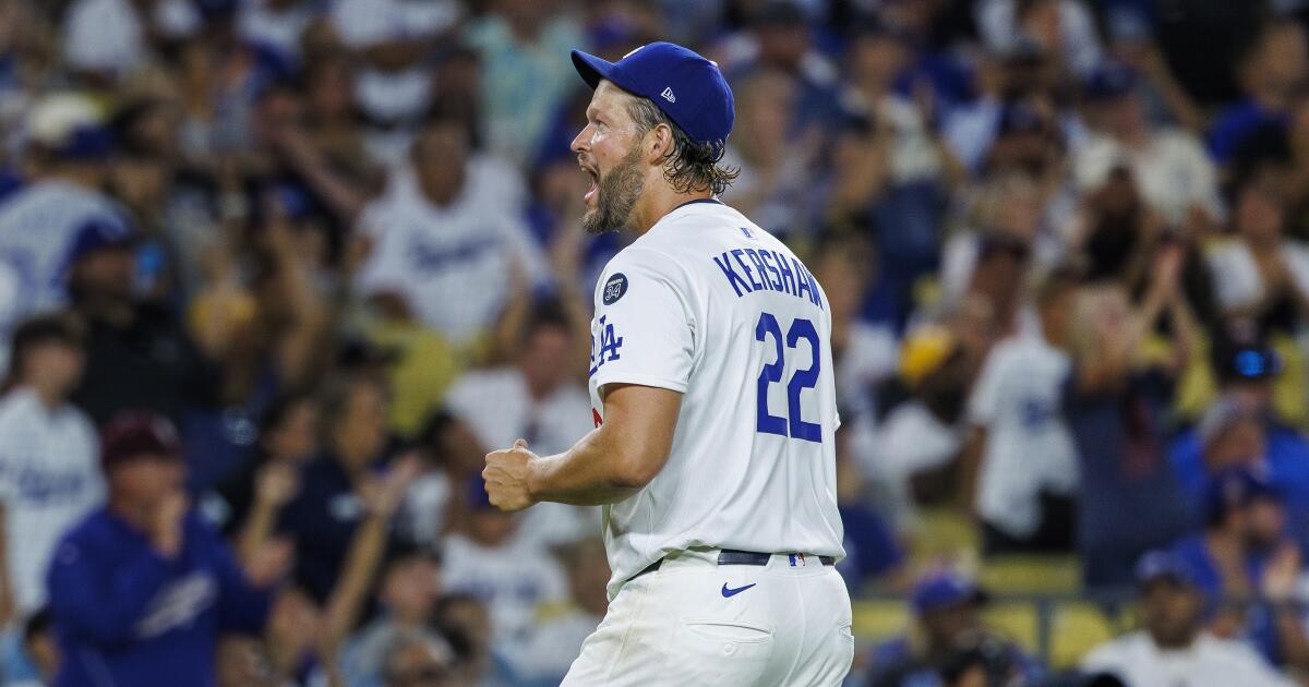 Clayton Kershaw outduels Max Scherzer in Dodgers'