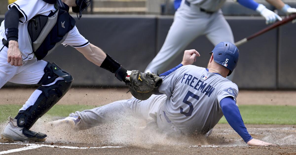 Dodgers manufacture enough offense to slip past