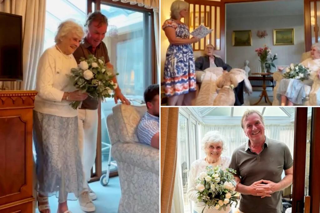 Elderly couple walks down 'aisle' 72 years after | Lifestyle News