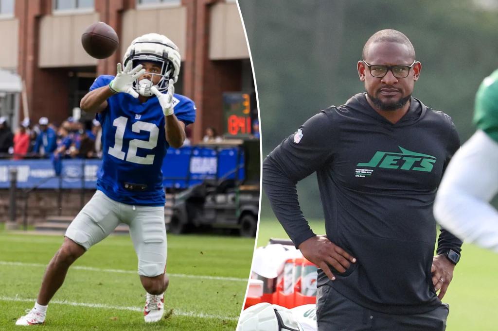 Giants' Jordan Bly set for battle with Jets coach | Sports News