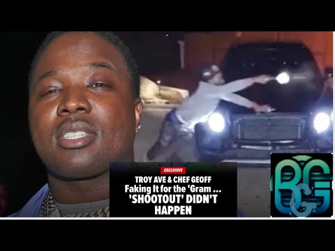 GWN REPORT Troy Ave & CHEF GEOFF FAKING IT FOR THE