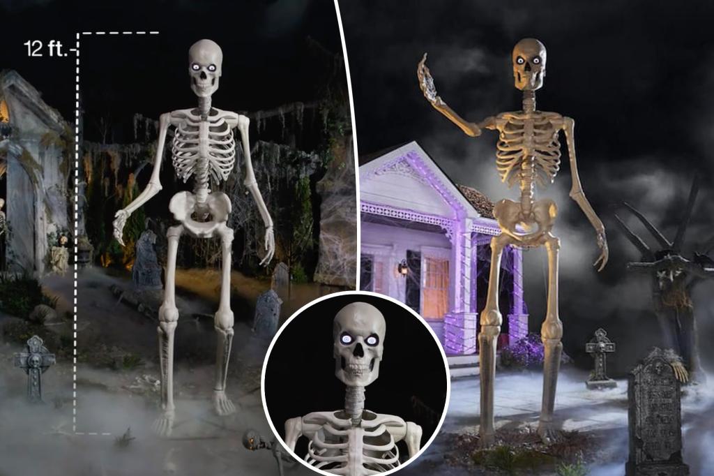 Home Depot's 12-foot skeleton is back with freaky | Lifestyle News