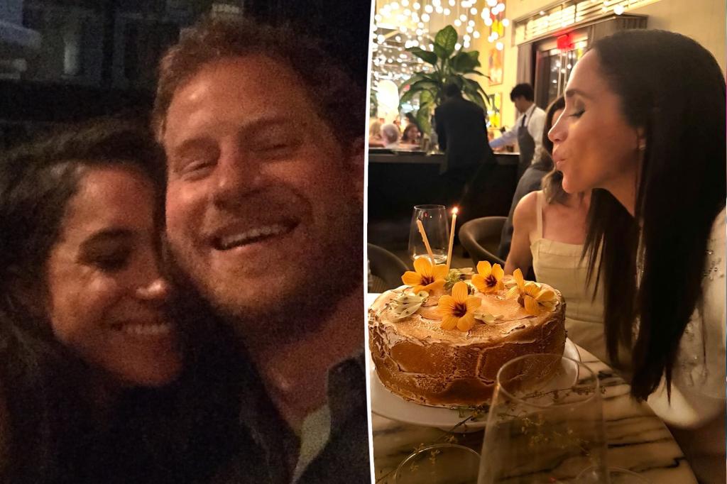 How Meghan Markle celebrated her 'beautiful' 44th