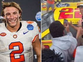 Joey Logano's Clemson Football stunt has Cade | College News