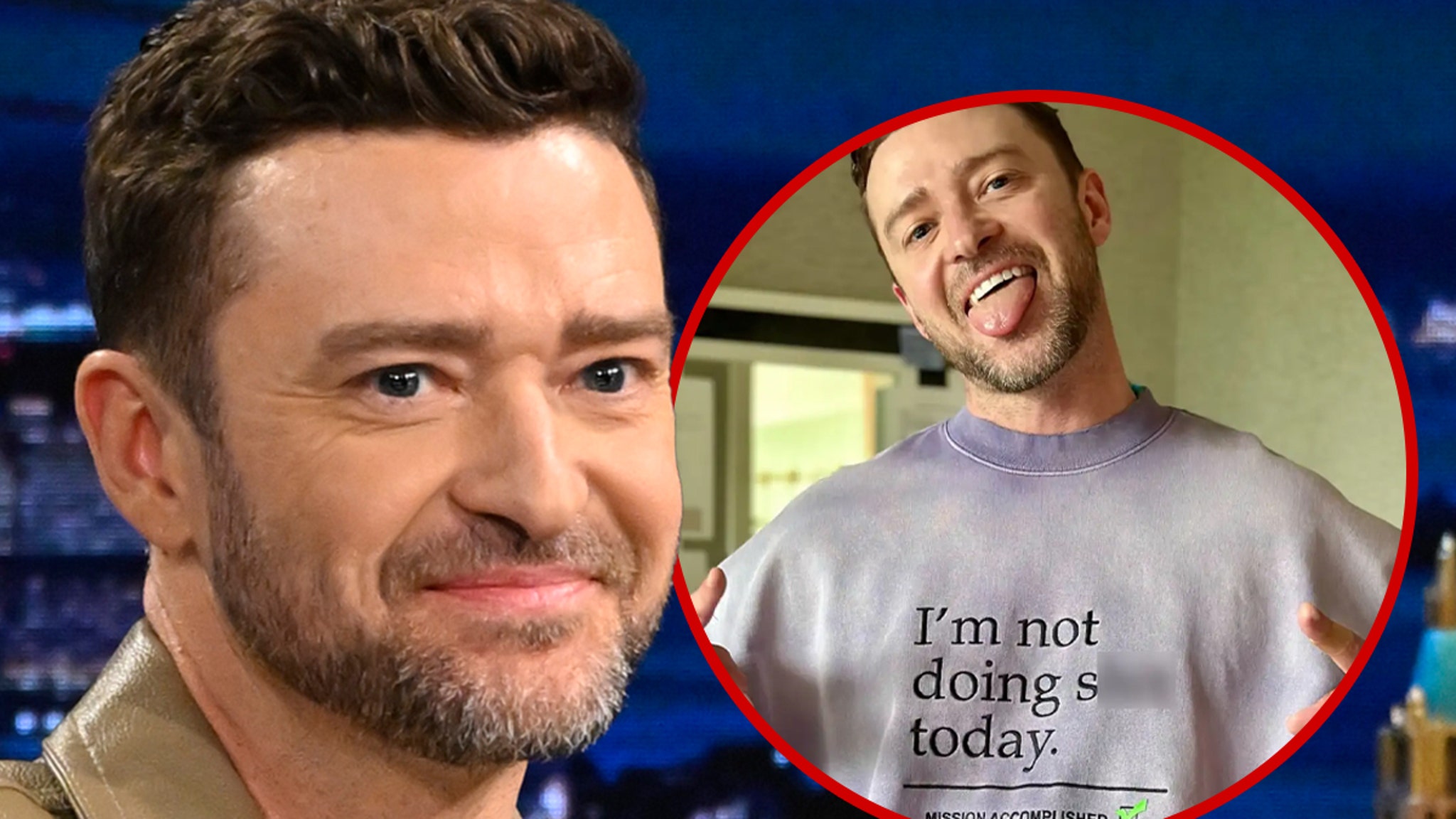 Justin Timberlake 'Not Doing S***' After