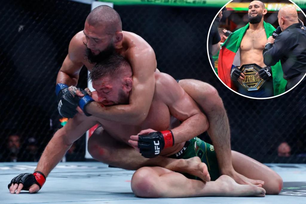 Khamzat Chimaev wins middleweight belt | Sports News