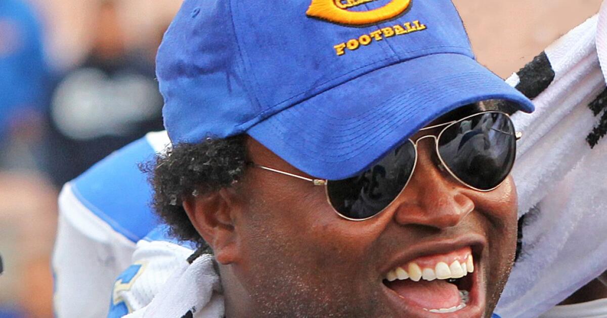 Longtime Crenshaw football coach Robert Garrett