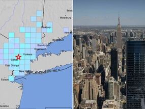 New York earthquake mapped: Big Apple and New Jersey | New York News