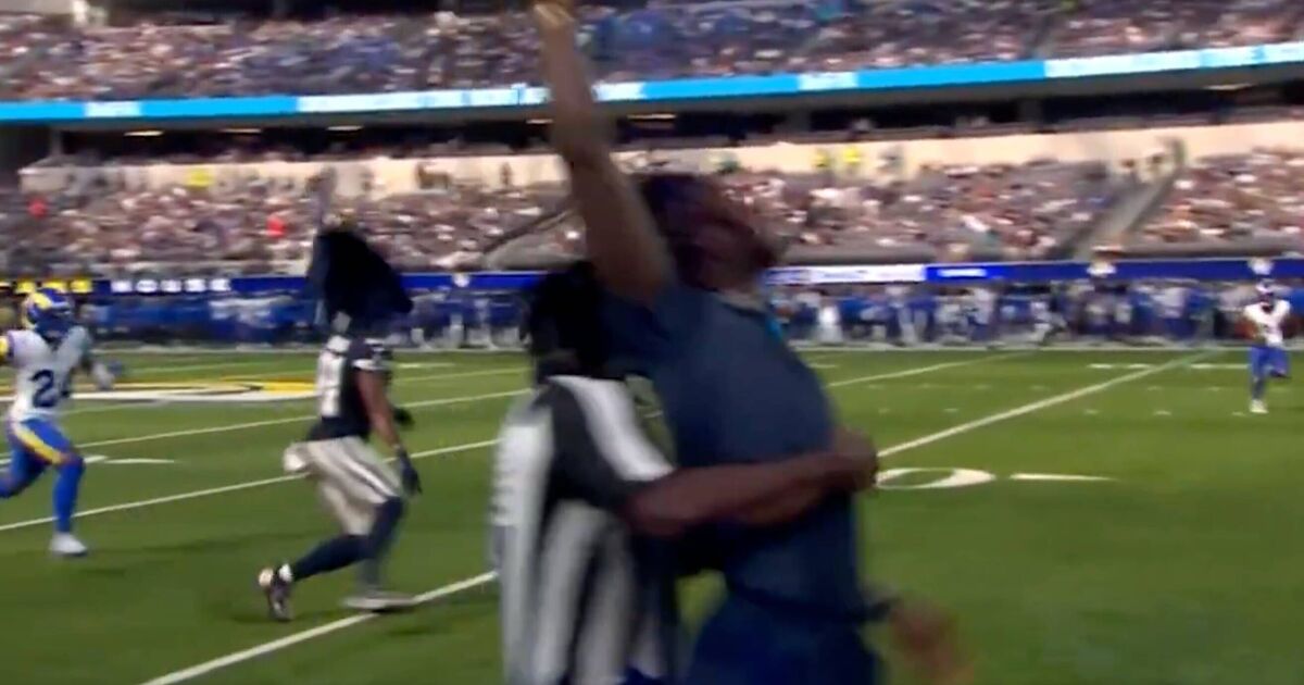 NFL star taken out by official during preseason | NFL News