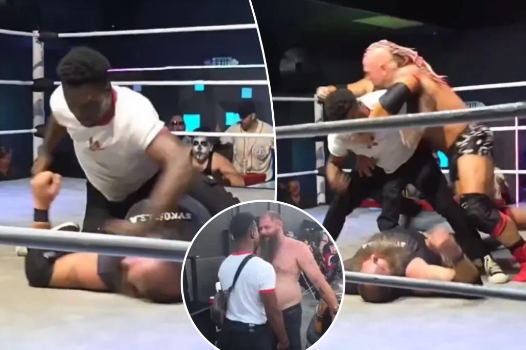 Pro wrestler attacked by Raja Jackson doing 'fine | Sports News