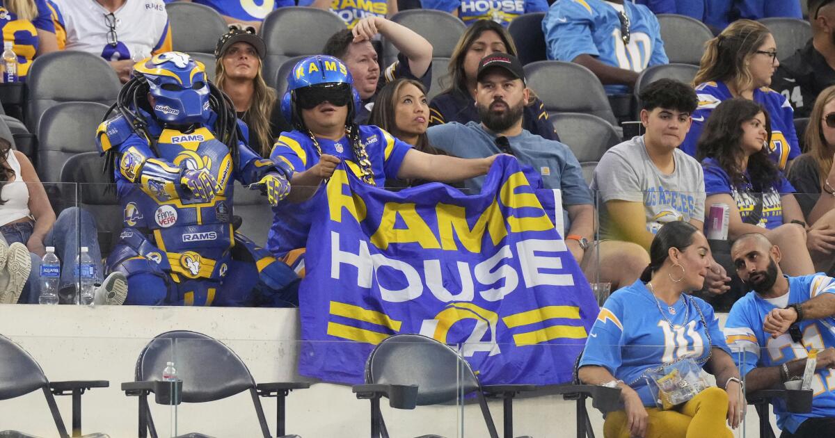 Rams and Chargers fans still debating over the