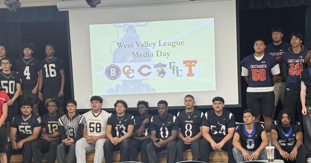 Six West Valley League football teams agree: Their