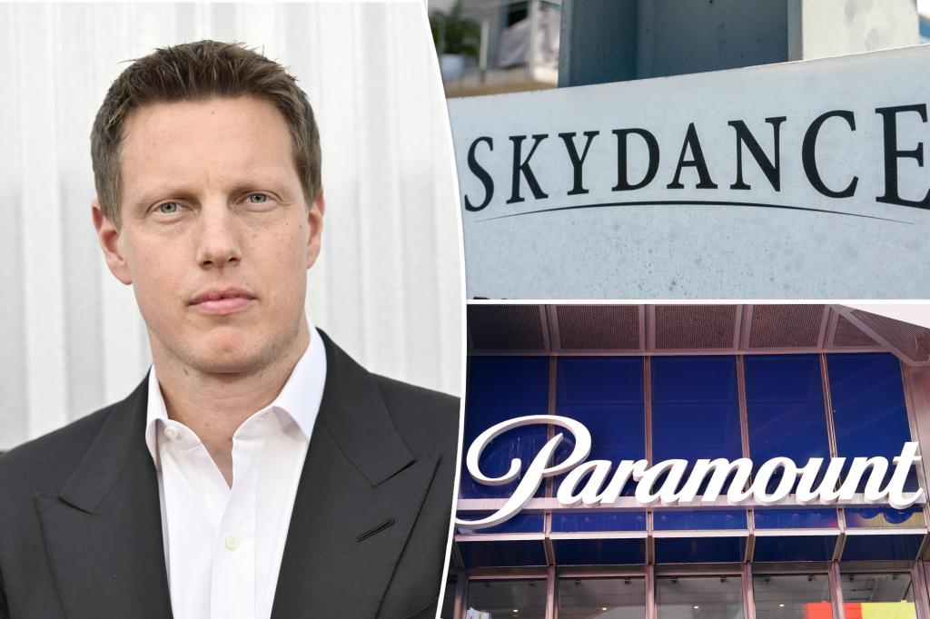 Skydance CEO David Ellison takes the reins of a | Gossip Wire