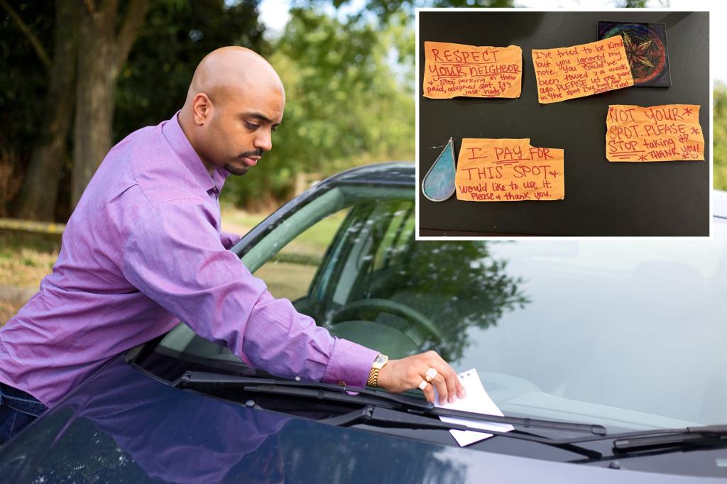 Sticky notes left on car reveal neighbors parking | Lifestyle News