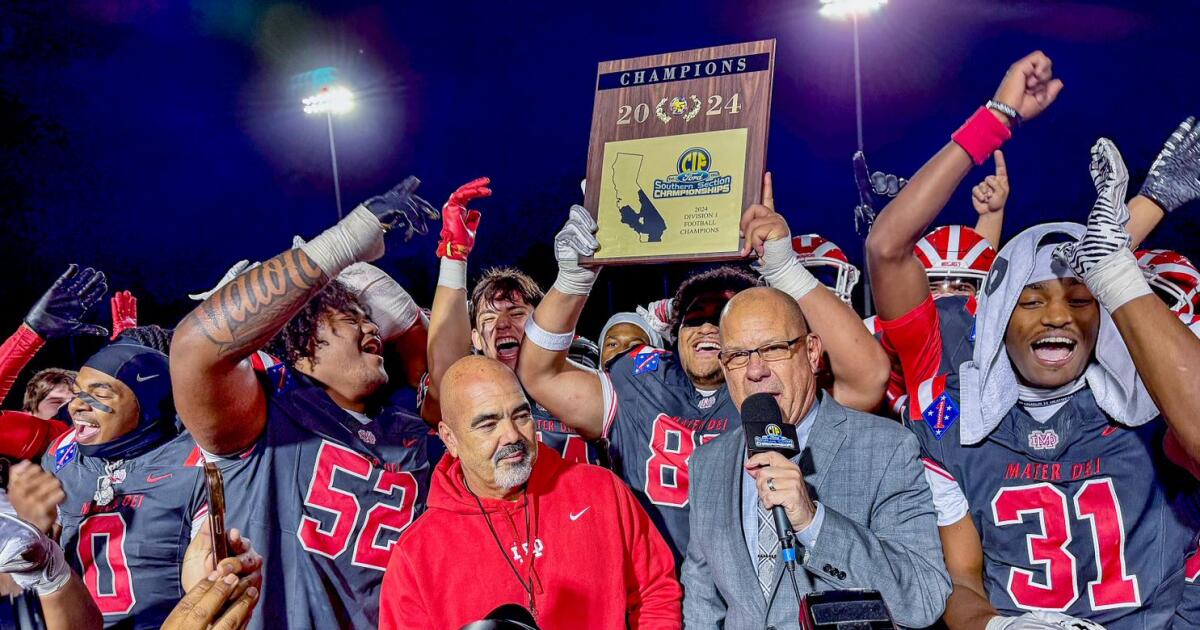 The Times' preseason top 25 high school football