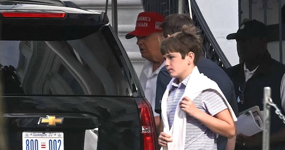 Trump spotted with rarely seen relatives after