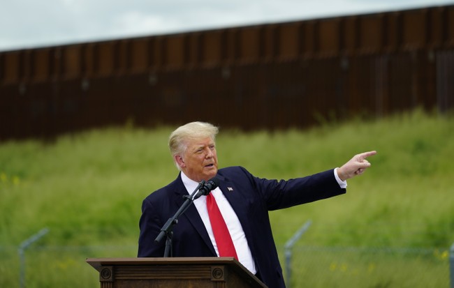 Trump Taking Back Border Wall Material That Biden