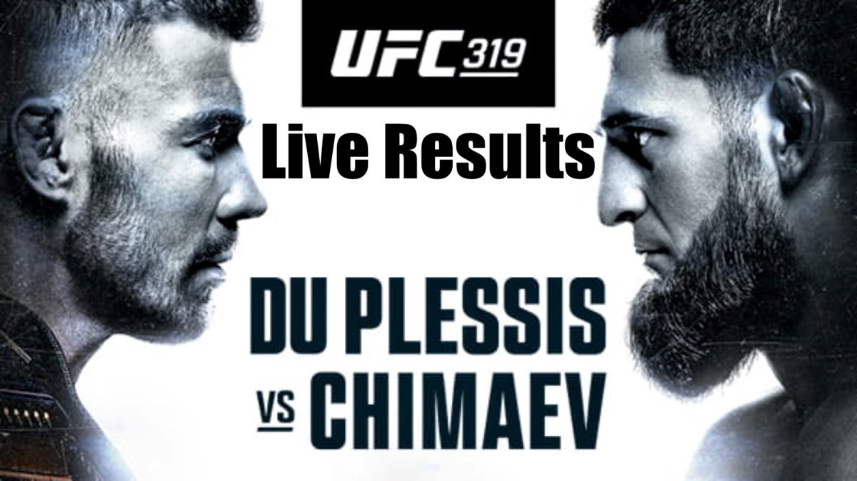 UFC 319: Du Plessis vs. Chimaev live results and