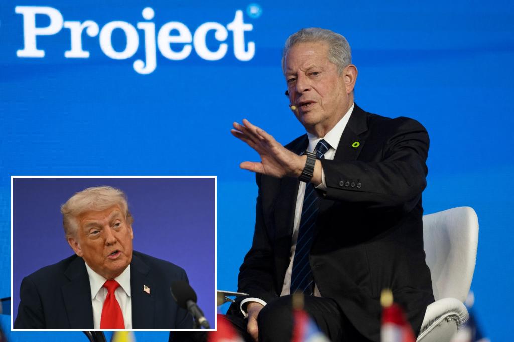 Al Gore warns about Trump's 'jihad' against clean | Gossip Wire