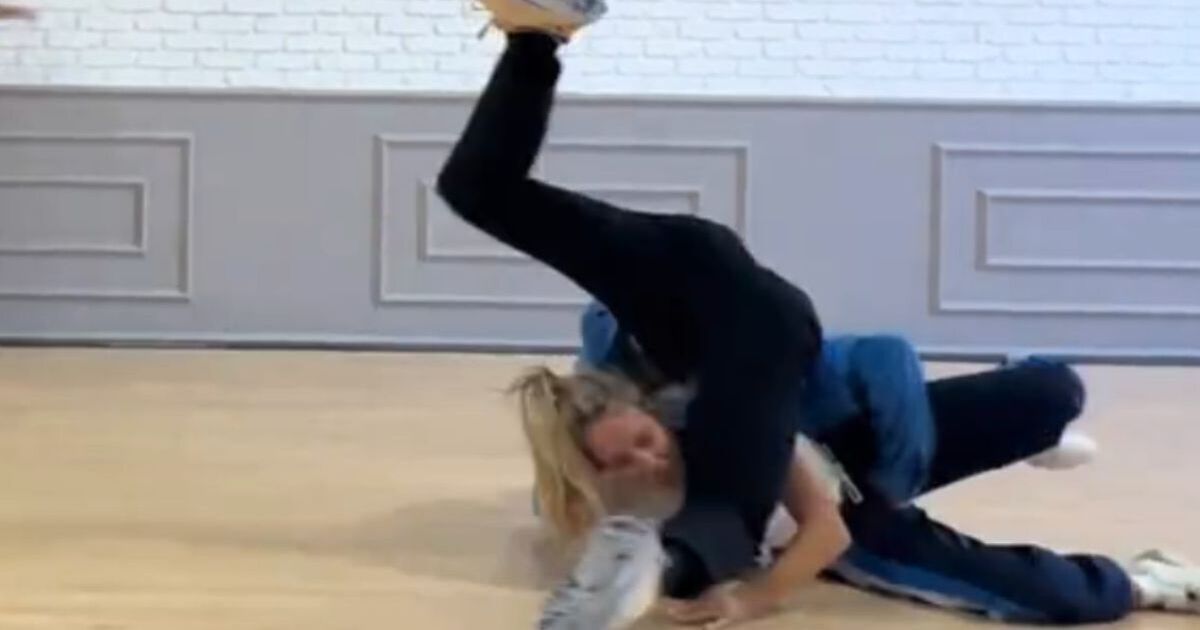 Alix Earle falls to the floor during intense DWTS | TV Shows