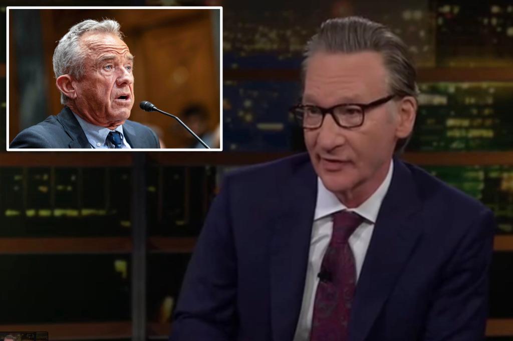 Bill Maher says 'nutty' RFK Jr. needs to leave | Gossip Wire