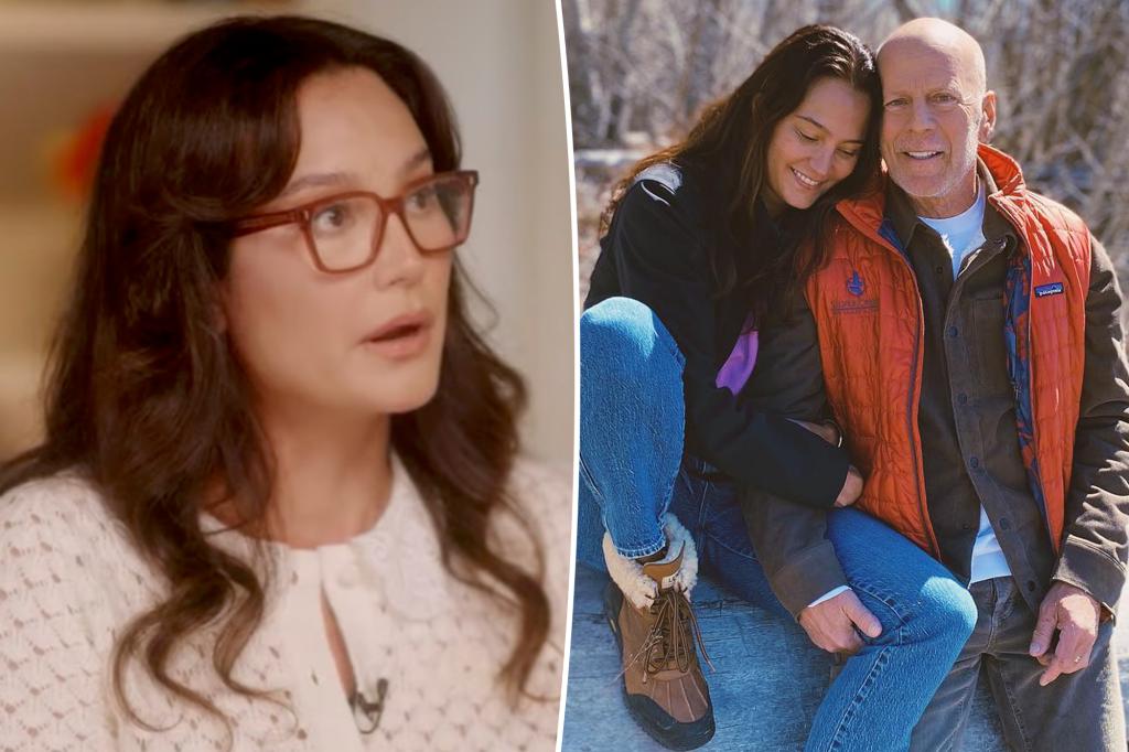Bruce Willis' wife Emma explains his move into