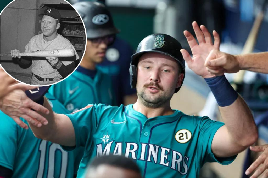 Cal Raleigh breaks Mickey Mantle's record for most | Sports News