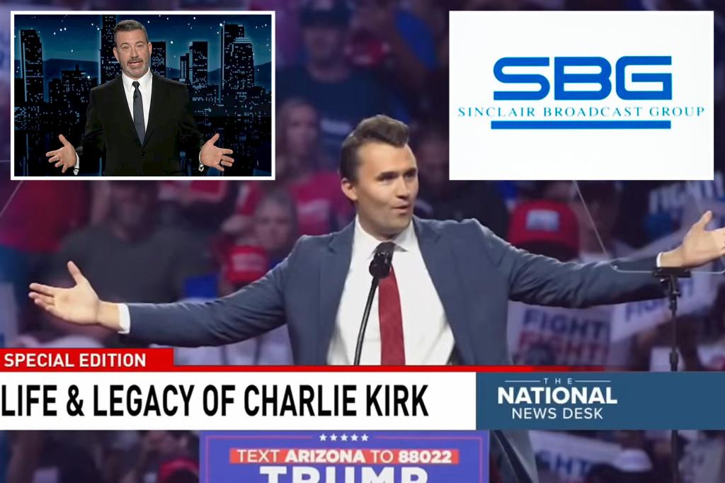 Charlie Kirk tribute scrapped by Sinclair after | Gossip Wire