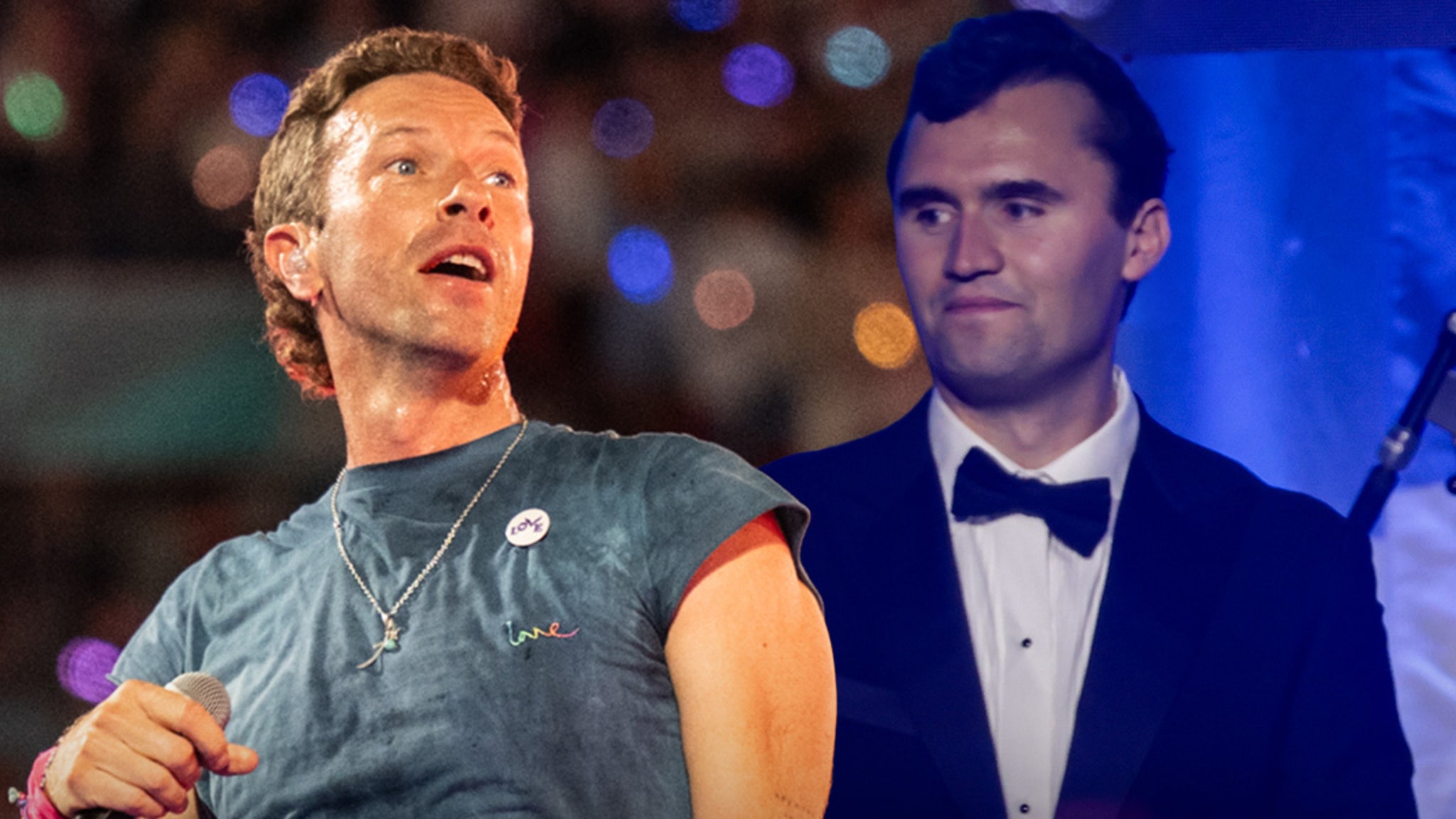 Chris Martin Encourages Fans to Send Love to
