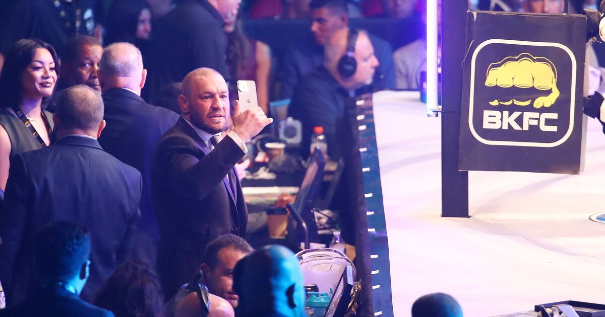 Conor McGregor forced to flee fight as venue | Boxing News