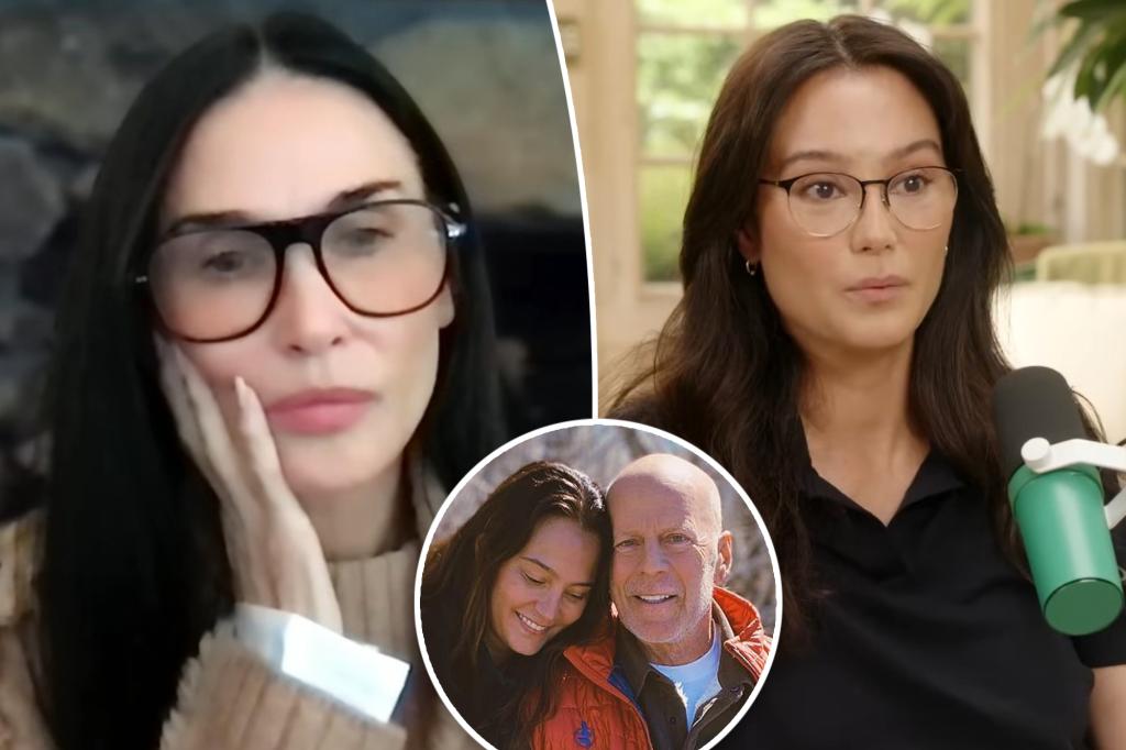 Demi Moore has 'compassion' for Bruce Willis' wife