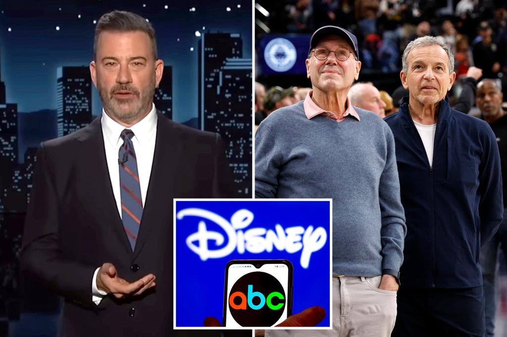 Disney CEO Bob Iger relented on Jimmy Kimmel after | Gossip Wire
