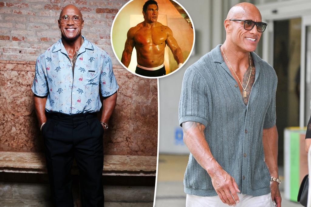 Dwayne 'The Rock' Johnson shocks with slimmed-down