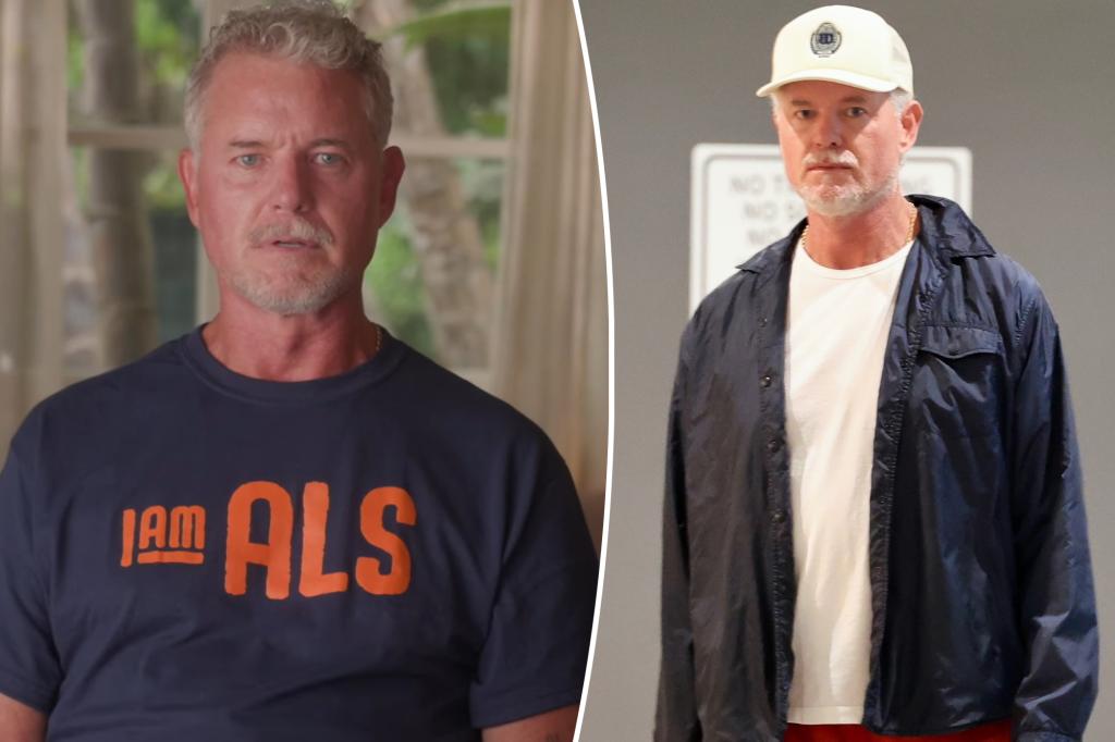 Eric Dane shows ALS signs in first sighting since