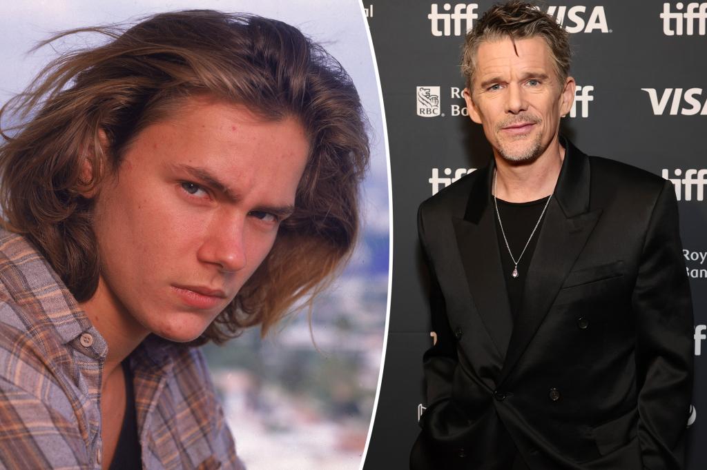 Ethan Hawke says childhood costar River Phoenix