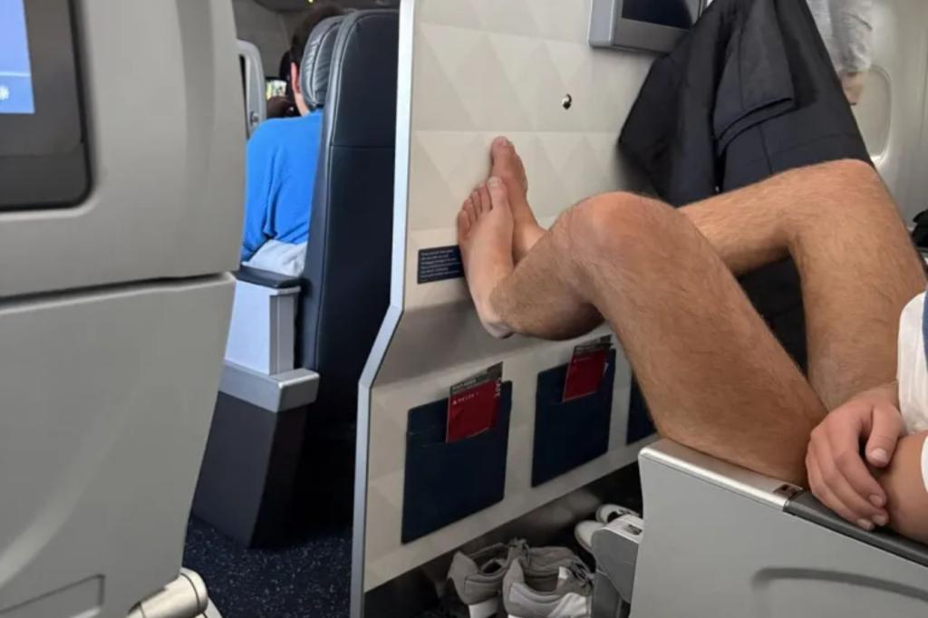 Flight passenger gets too comfortable on plane, | Lifestyle News