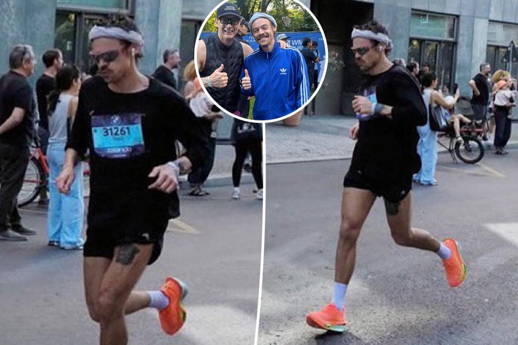 Harry Styles runs Berlin Marathon in under 3 hours