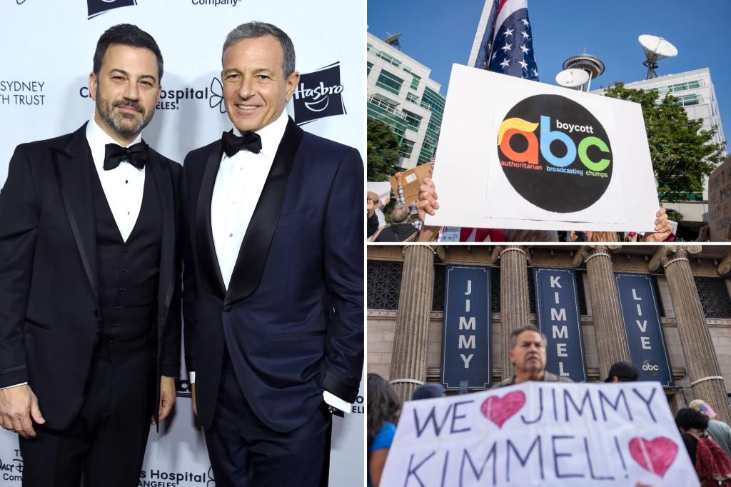 Here's where Bob Iger's 'Jimmy Kimmel' standoff | Gossip Wire