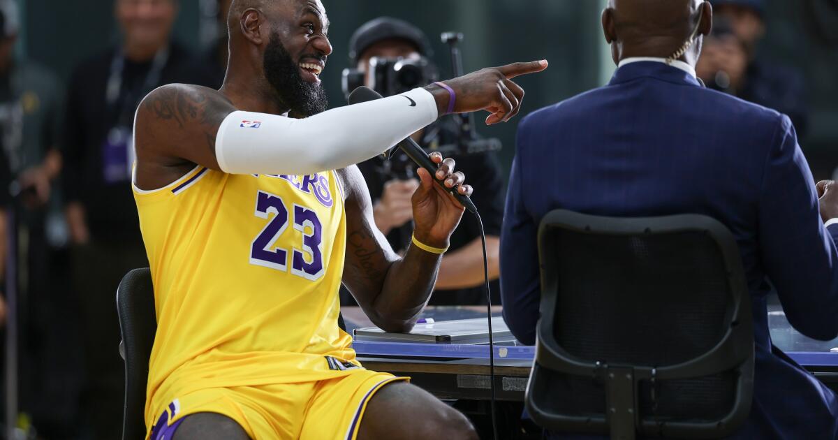 ‘I don’t know’: Lakers’ LeBron James unsure when
