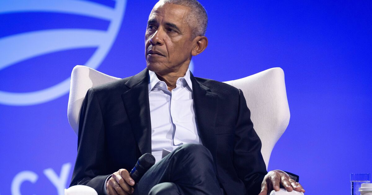 Irish politician dressed as Barack Obama in brown