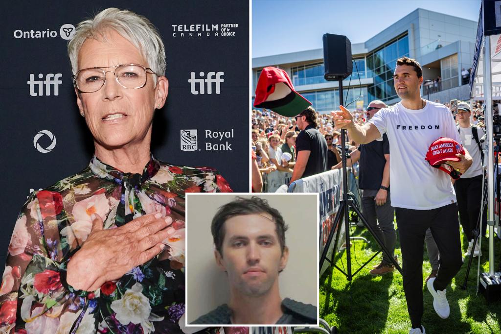 Jamie Lee Curtis cries while discussing Charlie