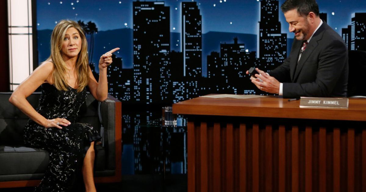 Jennifer Aniston leads celebs celebrating Jimmy | TV Shows