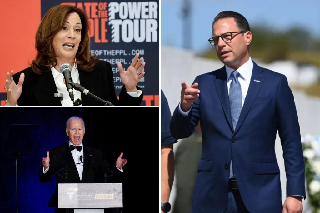 Josh Shapiro says Kamala Harris will 'have to | Gossip Wire