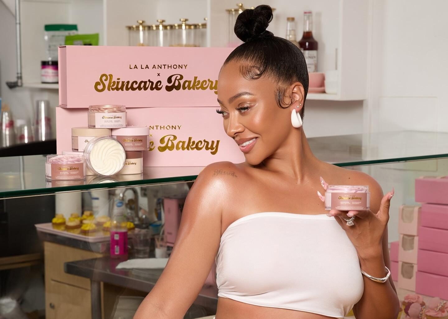 La La Anthony Reveals New Skincare Butter | Gossip Wire News