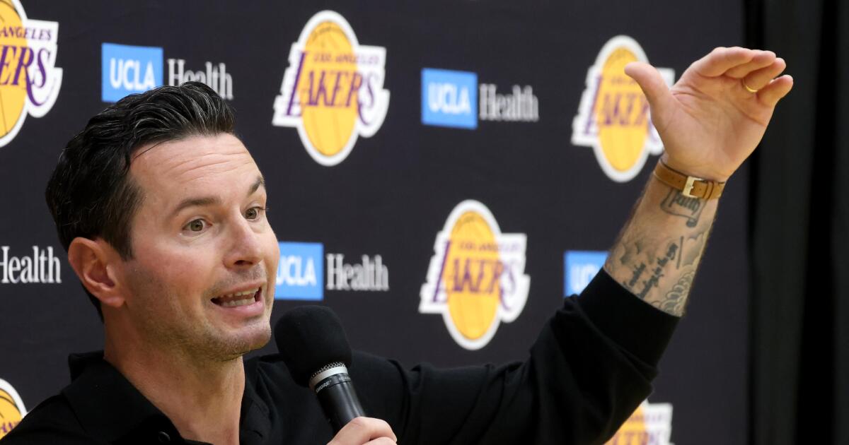 Lakers have given coach JJ Redick a contract