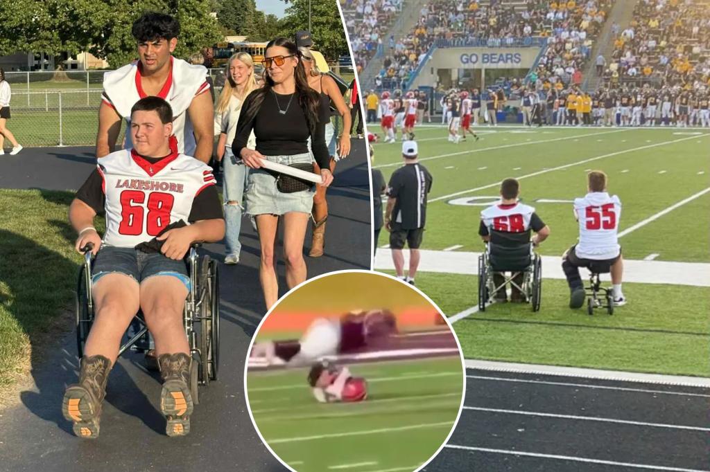 Michigan high school football player Colton Mims | Sports News