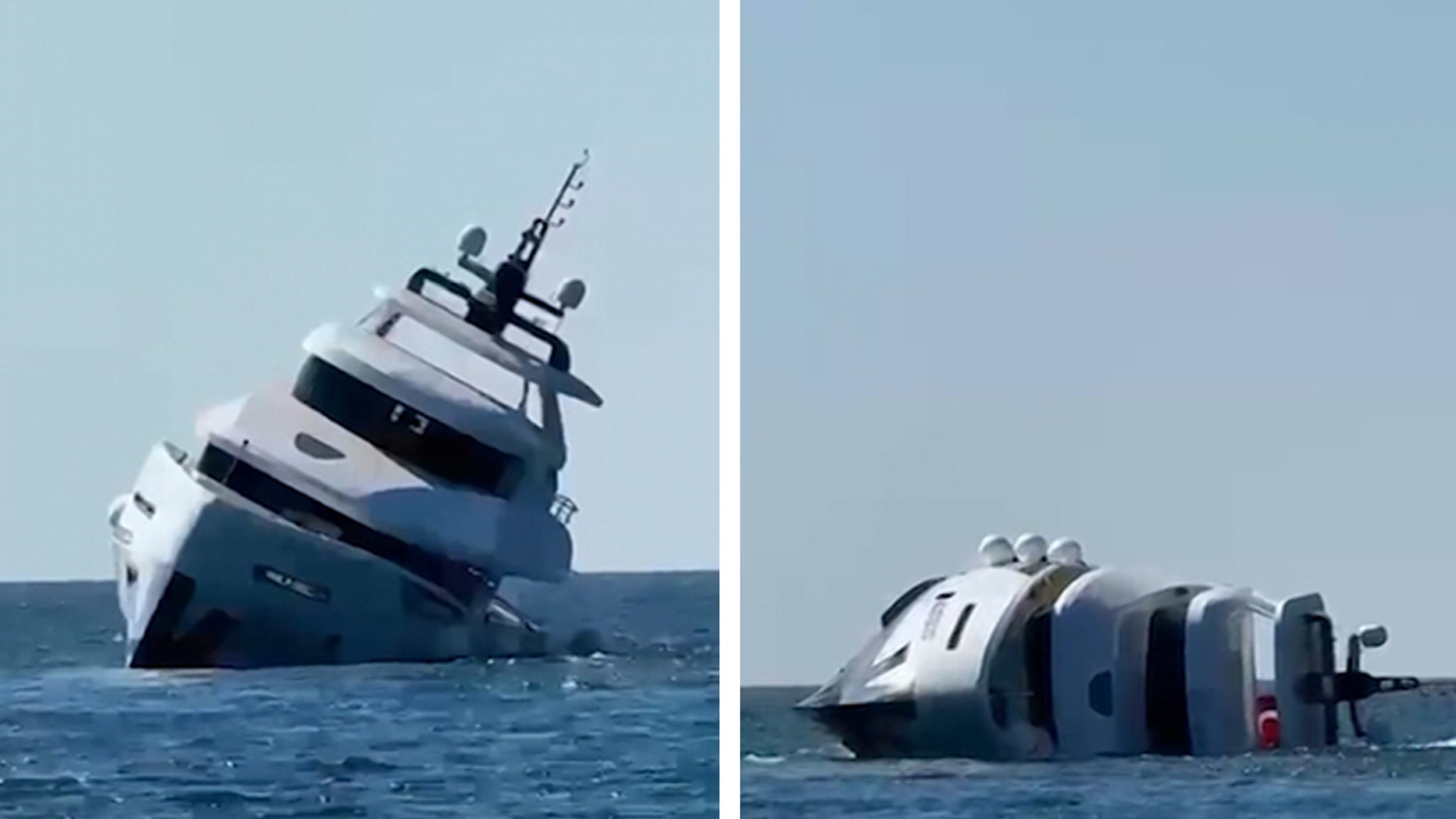 New Luxury Yacht Capsizes and Sinks Mere Minutes