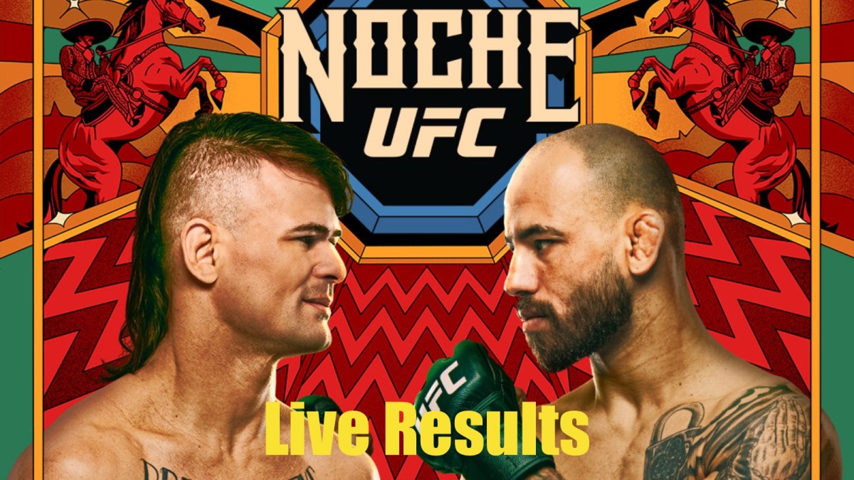 Noche UFC 3: Lopes vs. Silva Live Results and