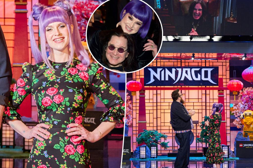 Ozzy Osbourne joins Kelly on 'Lego Masters Jr.'